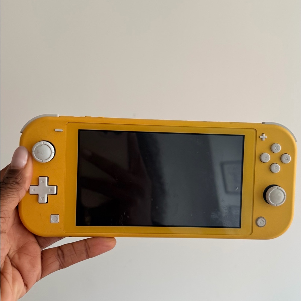 Nintendo Yellow Handheld Console
